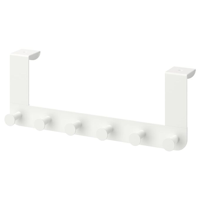 IKEA ЭНУДДЕН Вешалка на дверь, белый.