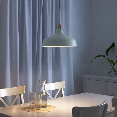 IKEA RANARP, подвесной светильник, грязно-белый, 38 см,