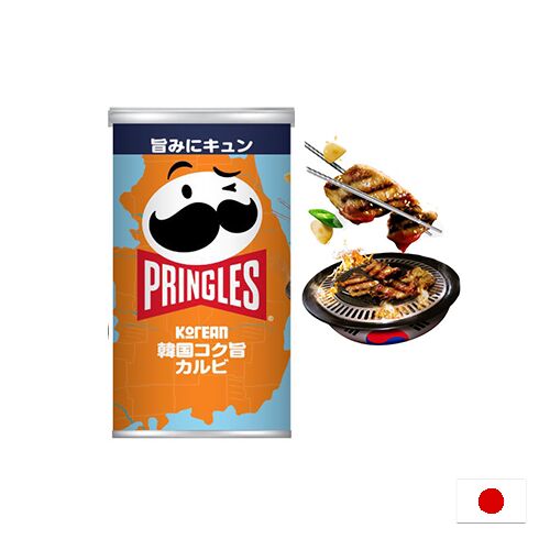 Pringles Korean Rich Short Ribs 50g - Принглс корейские ребрышки BBQ