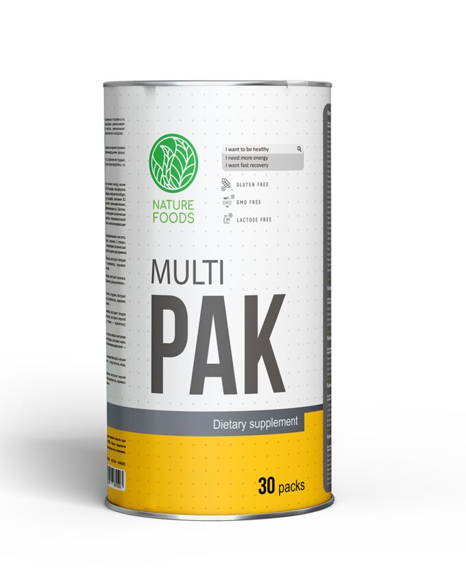 Мультивитамины Nature Foods PAK - 30 пакетиков