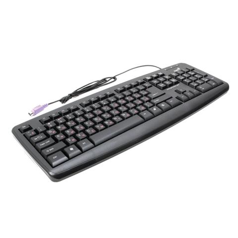 Клавиатура проводная GENIUS KB-110, USB, 104 клавиши, черная