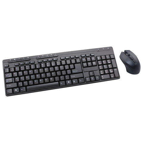 Набор беспроводной SONNEN K-618, клавиатура 114 клавиш, мышь