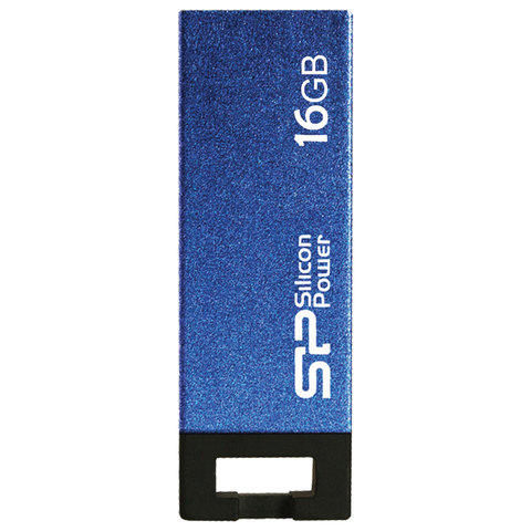 Флэш-диск 16GB SILICON POWER Touch 835 USB 2.0, металл. корп