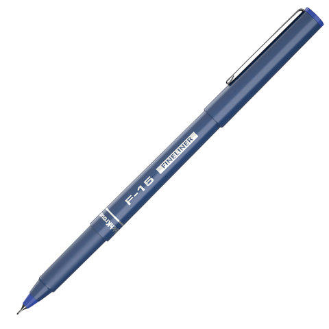 Ручка капиллярная ERICH KRAUSE F-15, корпус синий, толщина п