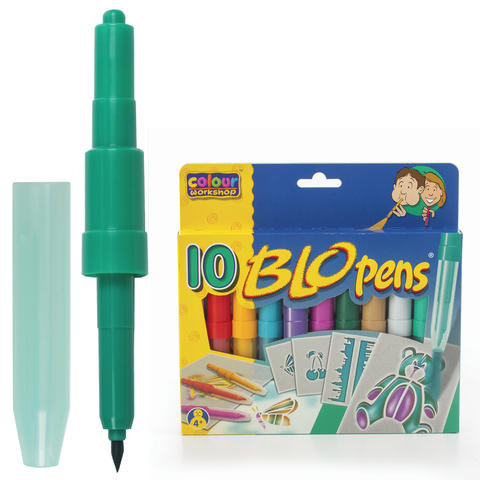 Фломастеры воздушные CENTROPEN &quot;Blopens Cool Colours&quot;, 10 цв