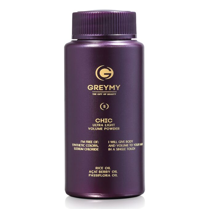 Пудра для волос для объема и текстурирования Грейми 10 г GreyMy Chic Ultra Light Volume Powder