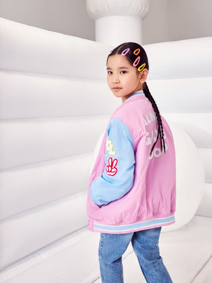 Acoola Куртка детская для девочек Luva светло-розовый