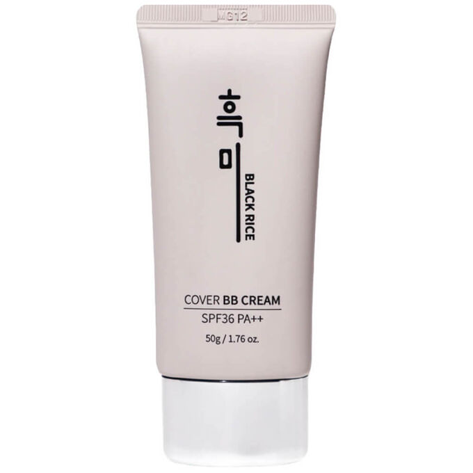 Увлажняющий BB-крем с экстрактом чёрного риса Black Rice Cover BB Cream SPF36 PA++ тон 21