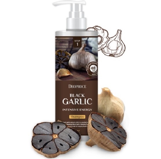 ШАМПУНЬ ОТ ВЫПАДЕНИЯ ВОЛОС С ЭКСТРАКТОМ ЧЕРНОГО ЧЕСНОКА DEOPROCE BLACK GARLIC SHAMPOO 200ml