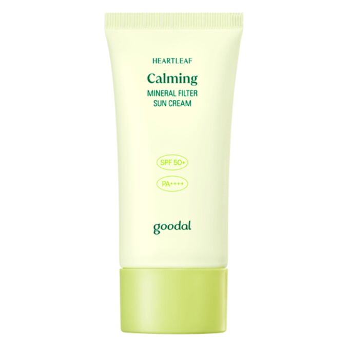GOODAL  Минеральный солнцезащитный крем Goodal Heartleaf Calming Mineral Filter Sun Cream SPF50+ PA++++