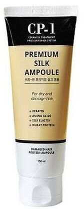 Esthetic House CP-1 Несмываемая сыворотка для волос с протеинами шелка Premium Silk Ampoule, 150 мл