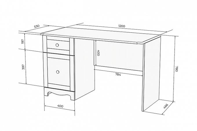 Письменный стол своими руками чертежи и схемы