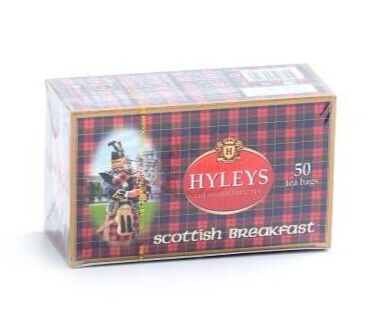 Чай HYLEYS &quot;Шотландский завтрак&quot; 50 пакетиков