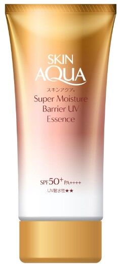 ROHTO Skin Aqua Super Moisture Barrier UV Essence SPF 50+, PA++++ - супер-водостойкая солнцезащитная эссенция