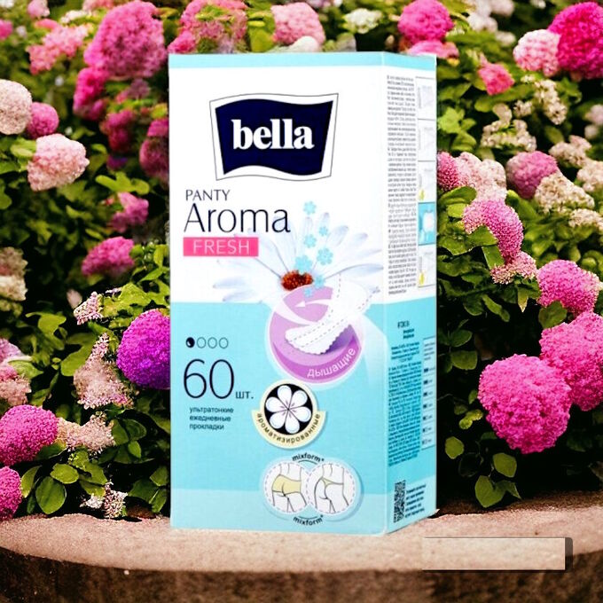 Ежедневные прокладки Bella Panty aroma fresh 60 шт