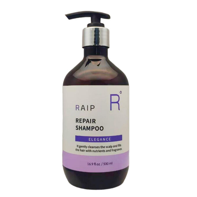 RAIP Восстанавливающий шампунь для волос с ароматом элеганс Repair Shampoo Elegance, 500 мл