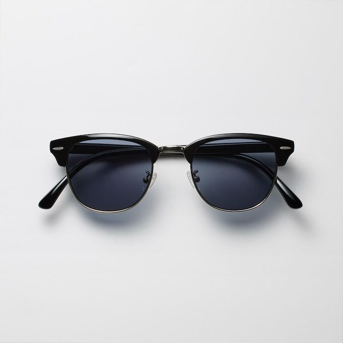 UNIQLO - солнцезащитные очки броулайнеры - 09 BLACK