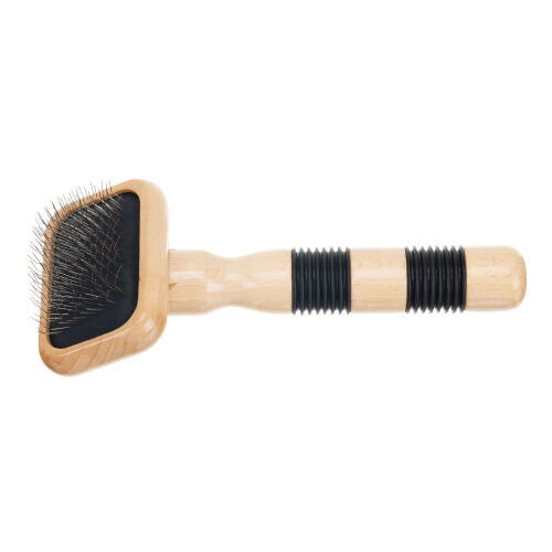Пуходерка для животных DEWAL Pro Grooming с тонкими проволочными штифтами-S