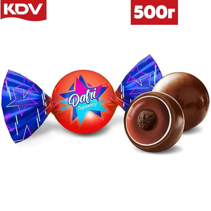 Конфеты &quot;Dafri&quot; тирамису Яшкино 500 г