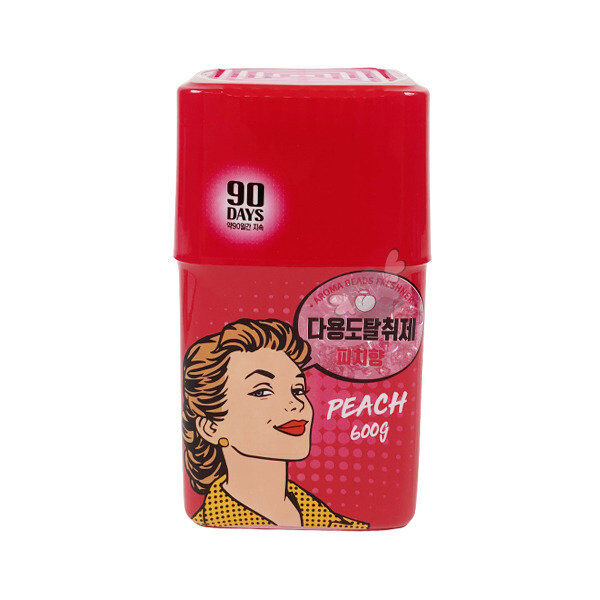 SANDOKKAEBI Гелевый освежитель воздуха для комнаты Aroma большие бусины, персик 600г