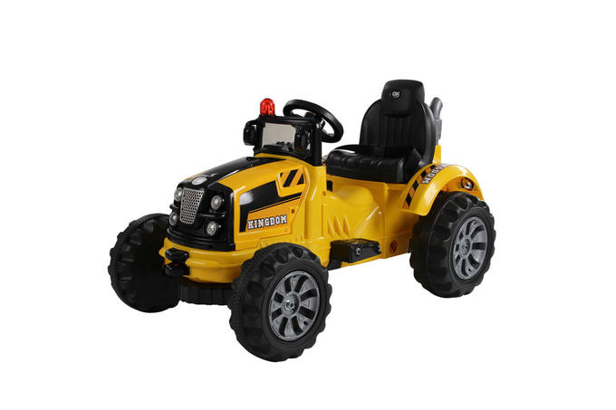 Машина на аккумуляторе для катания детей JS328D (желтая)