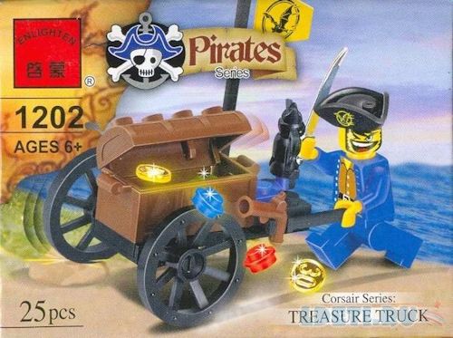 1202 К-р &quot;Сокровища пиратов&quot; 25 дет.в коробке