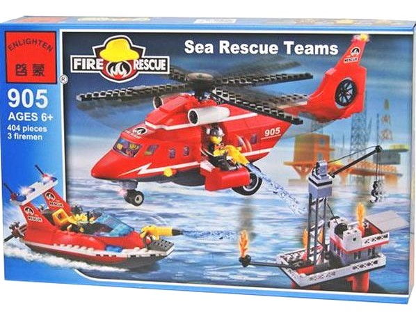 905 К-р Пожарная-спасательная команда 404дет.в коробке