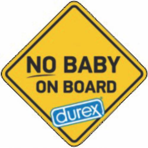 No baby. No Baby on Board. Baby in Board. No Bab. No Racing Battle наклейка.