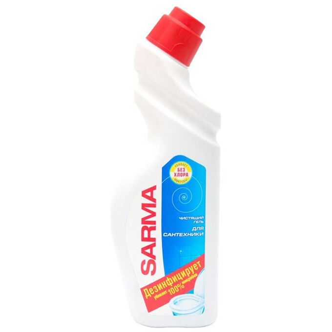 SARMA Чистящее средство Сарма для сантехники с дезинфицирующим эффектом 750 мл