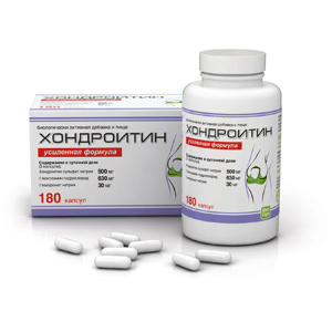 Хондроитин 180 капсул (417 мг) Усиленная формула