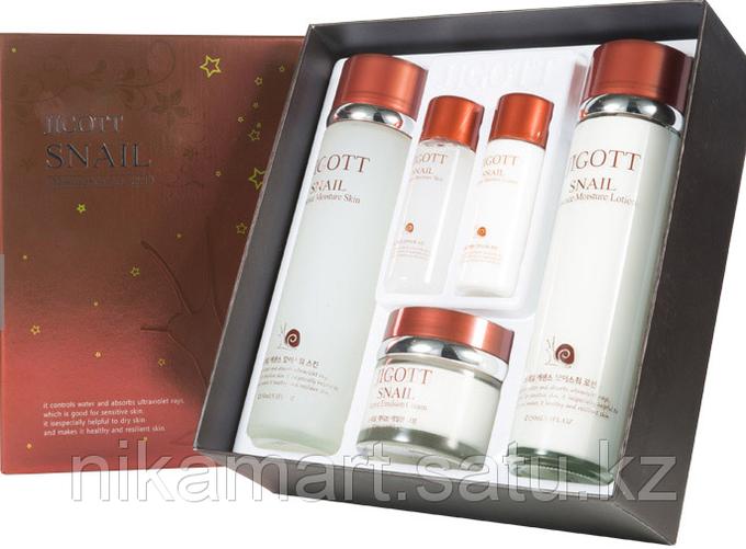 Jigott snail essence moisture skin care 3 set. набор средств для лица с муцином улитки, snail essence moisture skin care 3set. набор с муцином улитки jigott snail moisture skin care. Jigott snail moisture skin care 3 set. Jigott essence moisture skin care 3 set.
