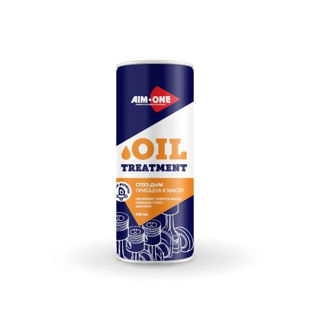 Стоп-дым AIM-ONE 443 мл (жидкость).Oil treatment 443ML OT-390