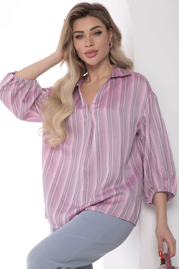 LT Collection Блуза &quot;Кейт&quot; (розовая) Б8956