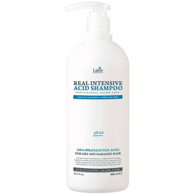 Lador Интенсивный слабокислотный шампунь для поврежденных волос Real Intensive Acid Shampoo