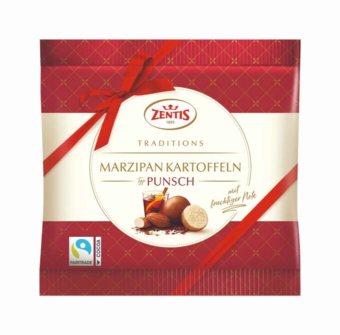 Марципан картошка Zentis со вкусом Зимнего Пунша 100 гр