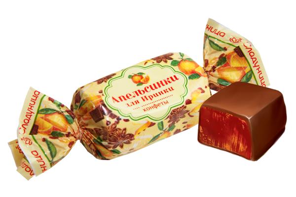 Конфеты апельсинки для Иринки Сладуница