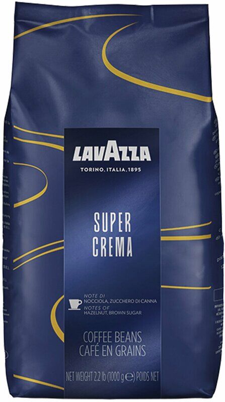 Lavazza Кофе Лавацца Супер Крема 1кг зерно вак/уп