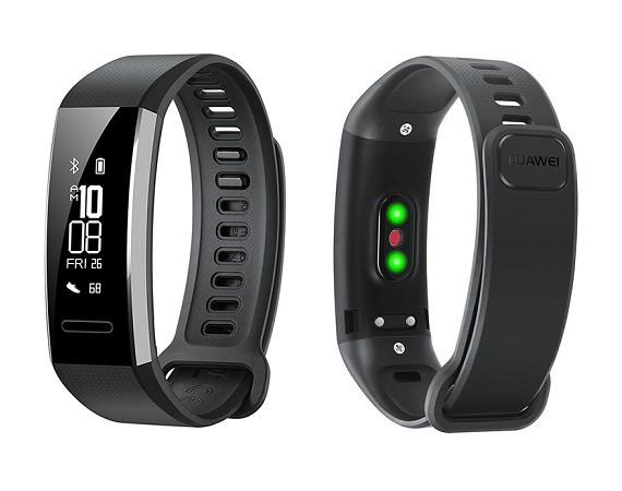 Фитнес браслет Huawei Band 2 GPS версия (ERS-B19) с пульсометром черный