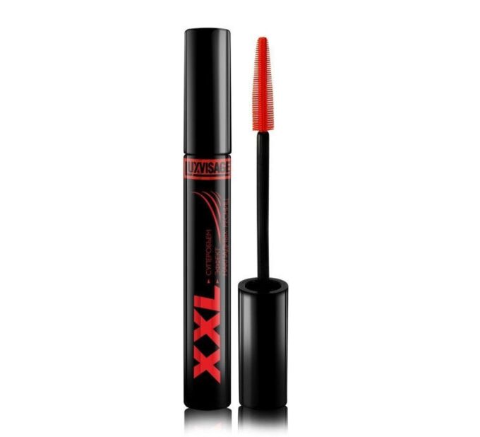 LUXVISAGE Тушь для ресниц XXL Суперобъем-эффект накладных ресниц, черная