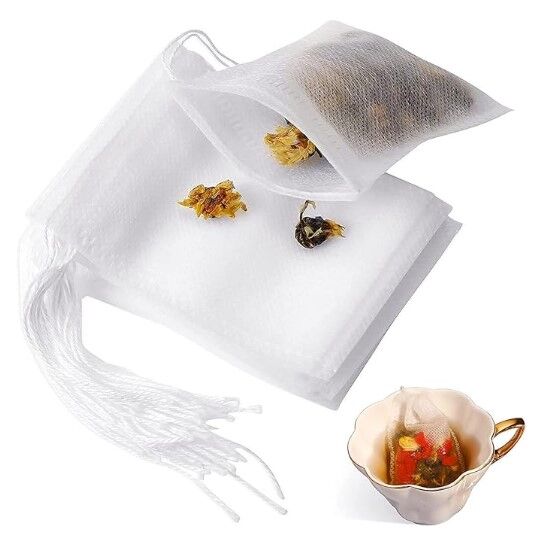 DZANNC Disposable Tea Bags - одноразовые мешочки для заваривания чая