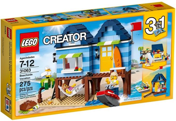 LEGO (Лего) Игрушка Криэйтор Отпуск у моря 35,4*5,9*19,1 см