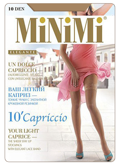 Чулки MINIMI Capriccio 10