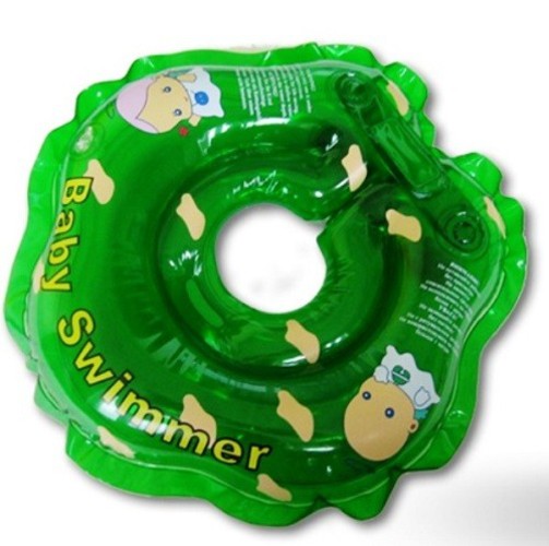 Круг для купания 3-12 кг. Зеленый Полноцвет, кор.*