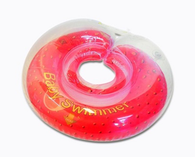 Круг для купания 6-36 кг. Красный Полуцвет, пакет