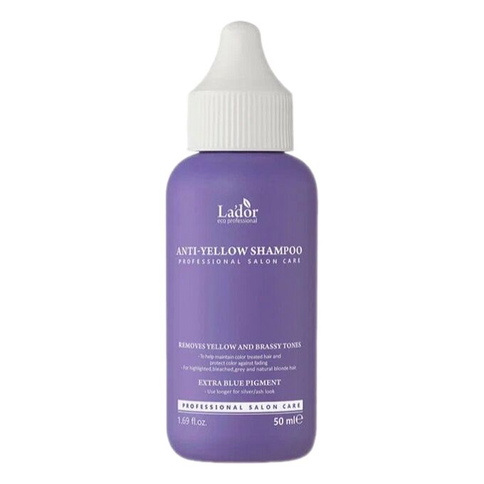 Косметика Lador Шампунь для нейтрализации желтизны Anti-Yellow Shampoo, 50 мл