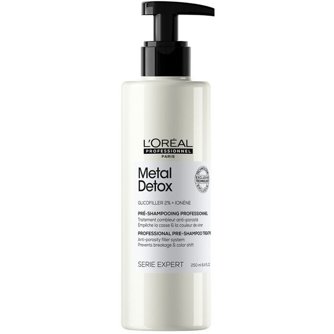 LOREAL PROFESSIONNEL LP Metal Detox пре-шампунь сохр.ярк.цвета д/порист,окраш.вол. лимон,пачули 250мл дозатор 1шт 6шт E4123900 199708