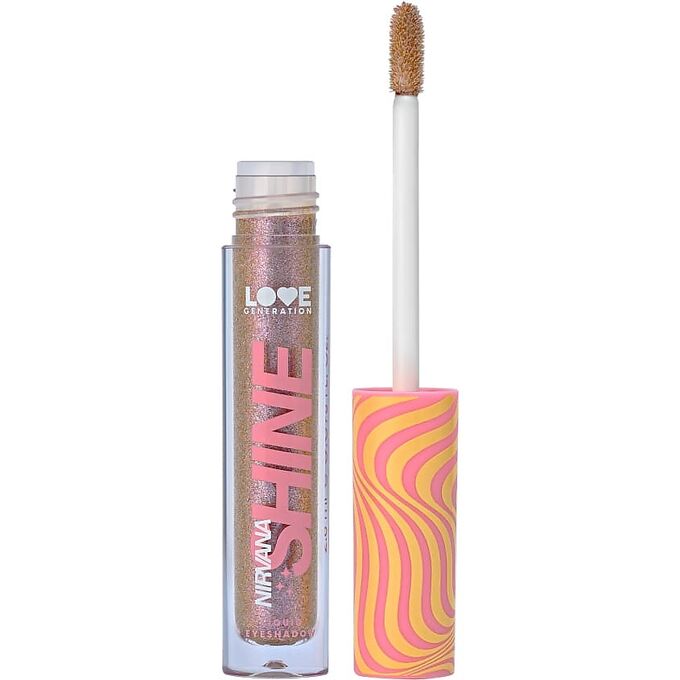 Love Generation Сияющие жидкие тени для век Shine Liquid Eyeshadow &quot;Nirvana&quot; тон 06