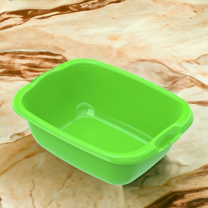 Таз овальный для воды и продуктов пластиковый 16 л (260×165×490)