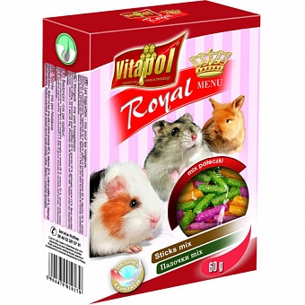 Vitapol Royal Menu Палочки Mix для грызунов 60 гр