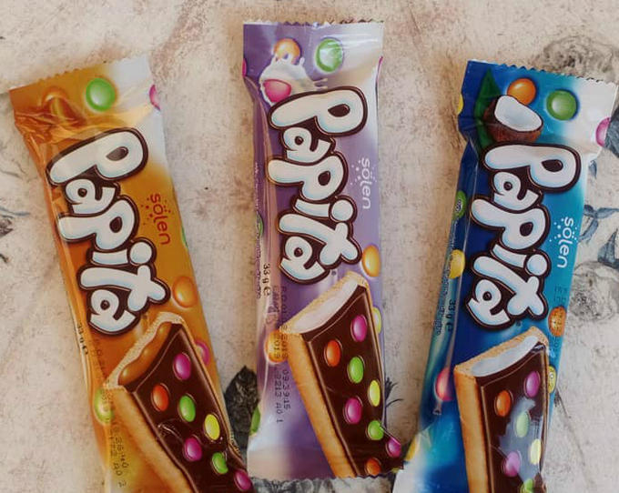 Papita шоколадка печенье